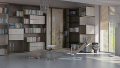 Угловой шкаф-купе в гостиную